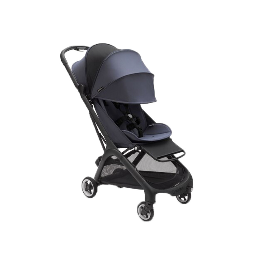 Poussette Butterfly complète - Noir/Bleu tonnerre  