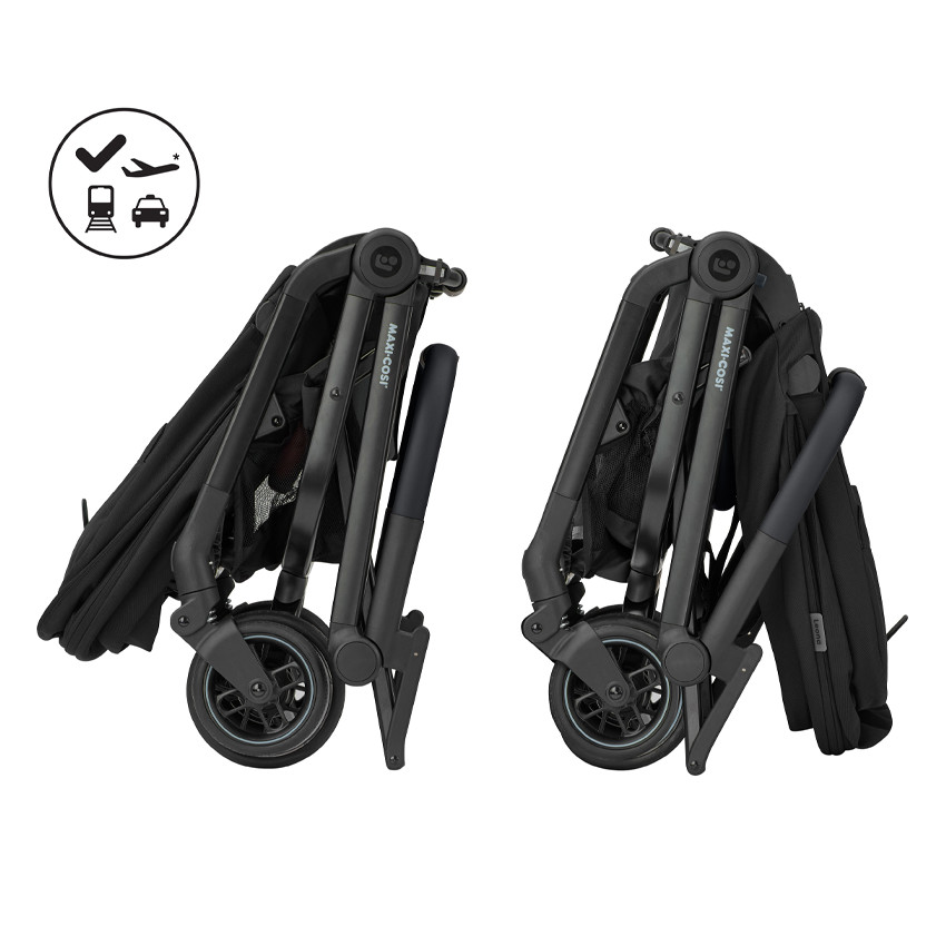 Poussette compacte Leona - Essential Black 