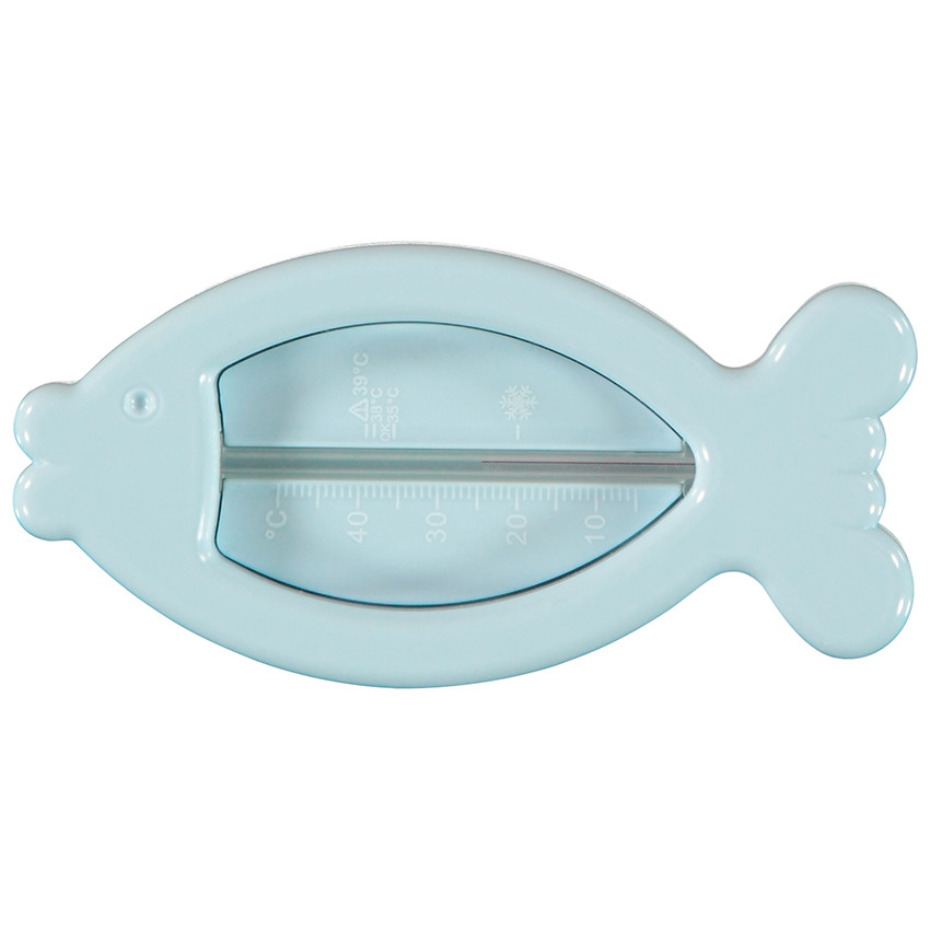 Thermomètre de bain forme poisson - Bleu