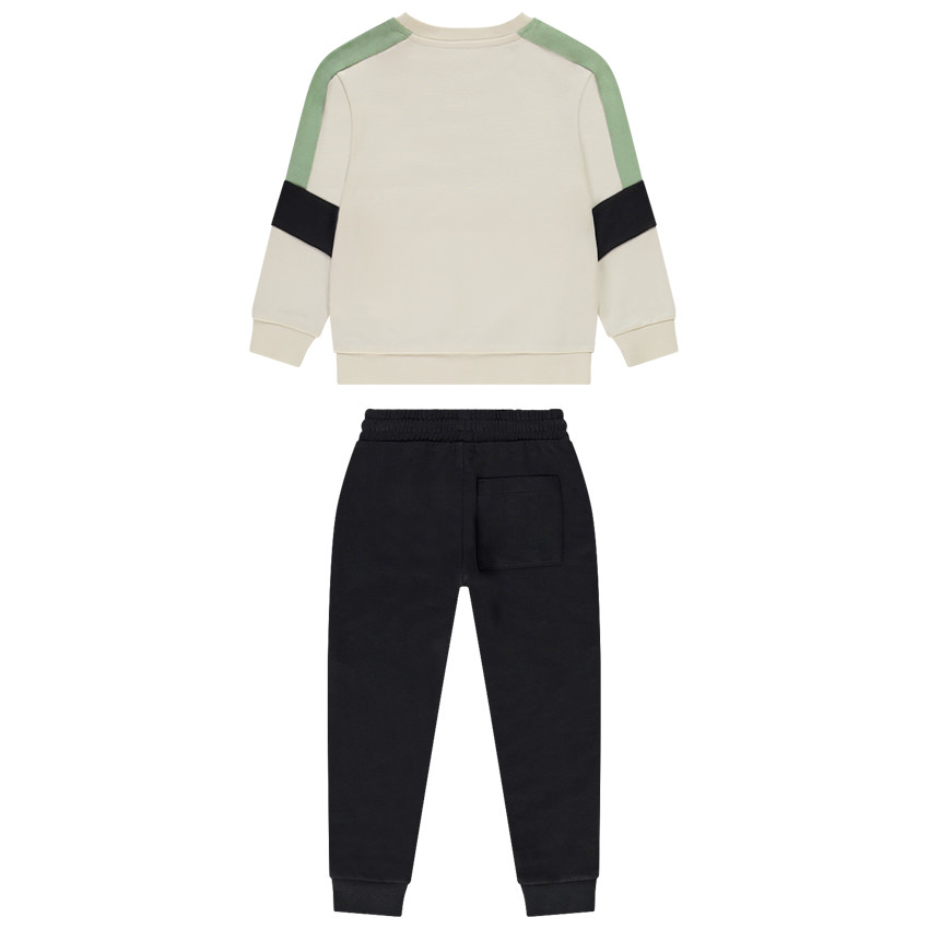 Joggingpak 2-delig in fleece voor jongens 