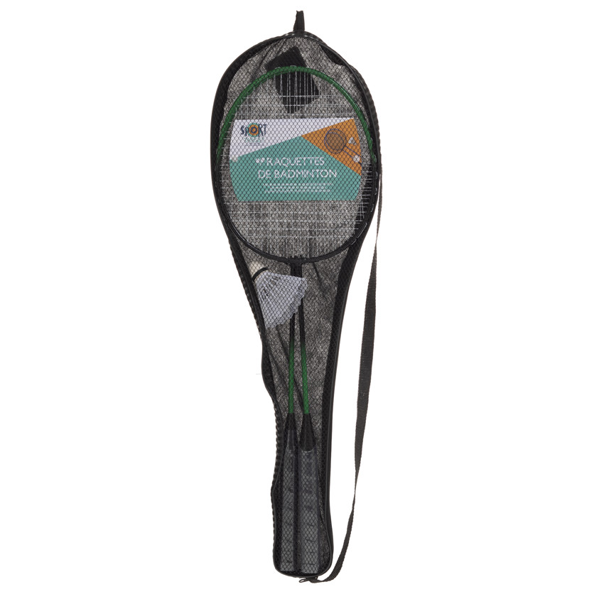 Ensemble de raquette de badminton avec housse de transport de haute qualité