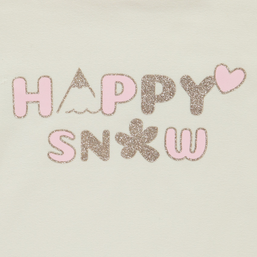 Ensemble jogging molleton à print pailleté pour fille 