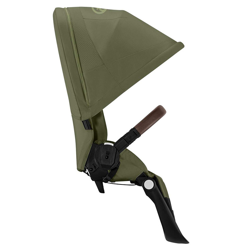 Second siège Gazelle S & e-Gazelle S Châssis Taupe/Moss Green 