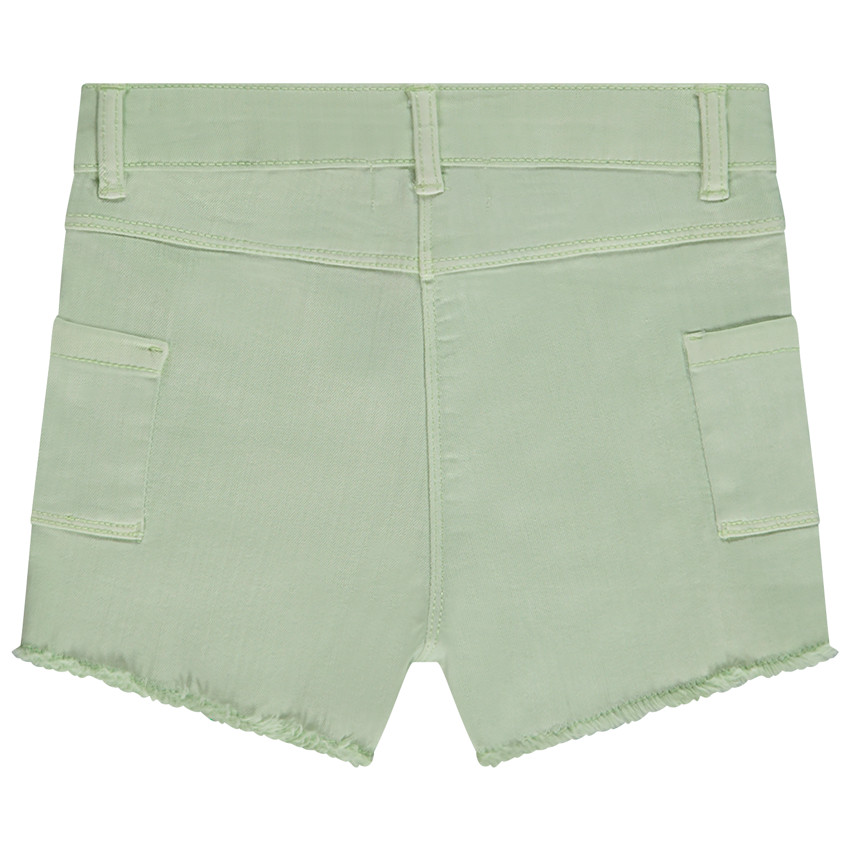Short in jeans met opgestikte zakken voor meisjes 