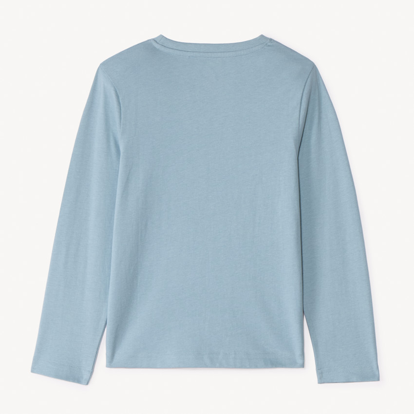 Langarm T-shirt met print voor jongens 