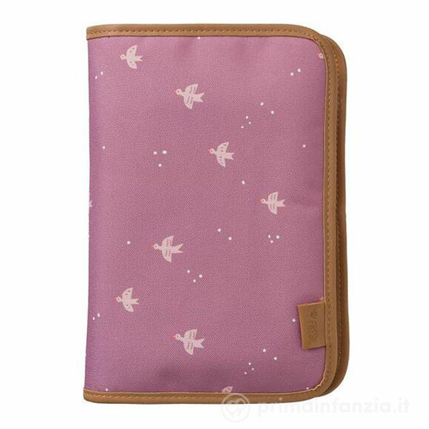 Luieretui + verschoningsmatje Zwaluw Roze 