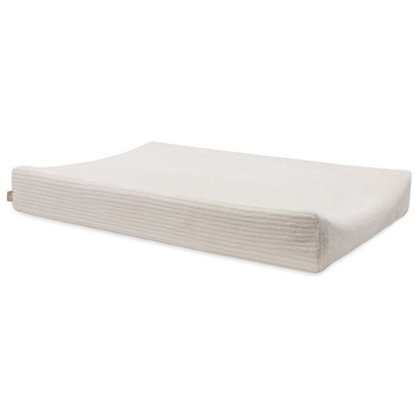 Housse matelas à langer - Cloudy rib - Oatmeal - 50x70 cm 