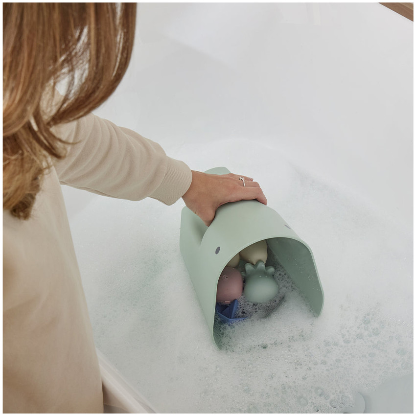 Box de rangement jouets de bain Ellie l'éléphant Taupe   