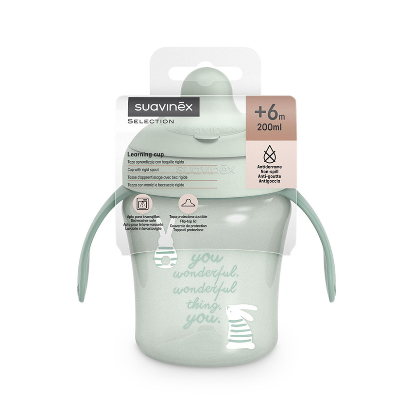 Vase d'apprentissage pour bébé Wonderland 200 ml vert 