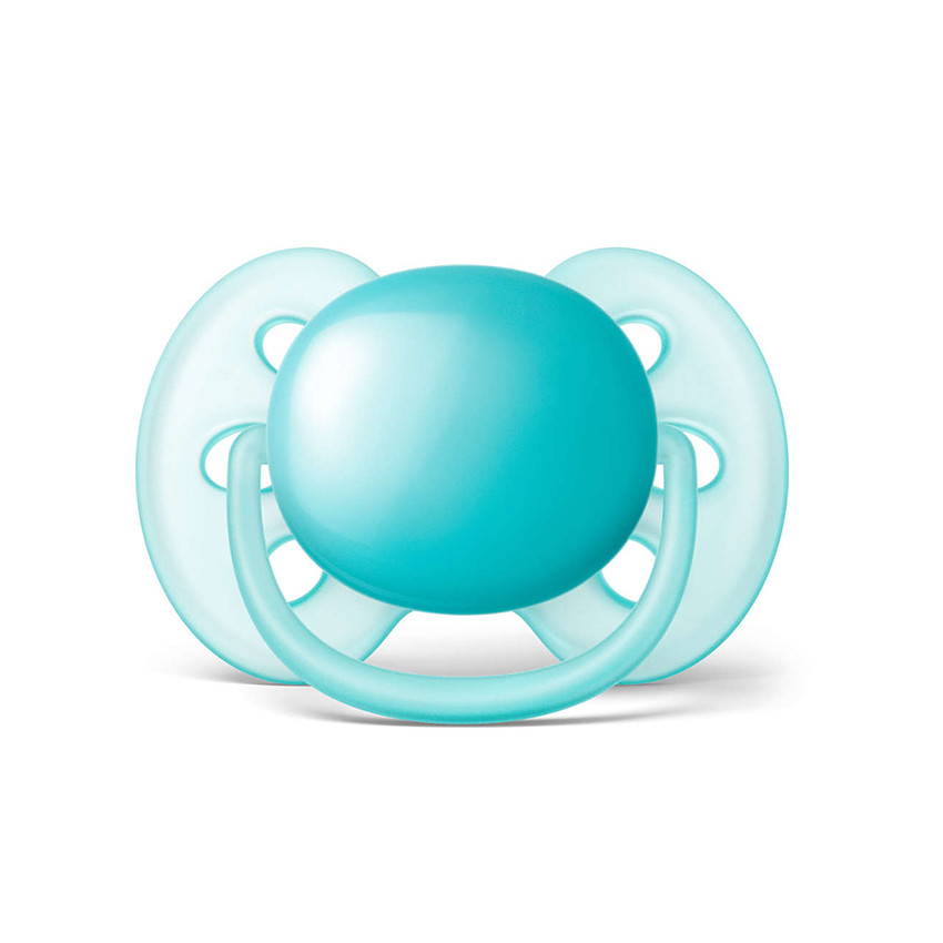 Lot de 2 sucettes Ultra Soft 6-18 mois 