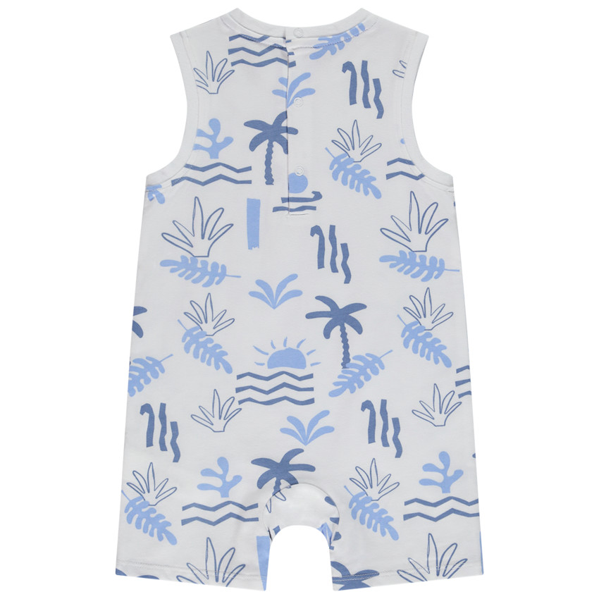 Lot de 2 combishorts fantaisie esprit Mykonos pour bébé garçon 