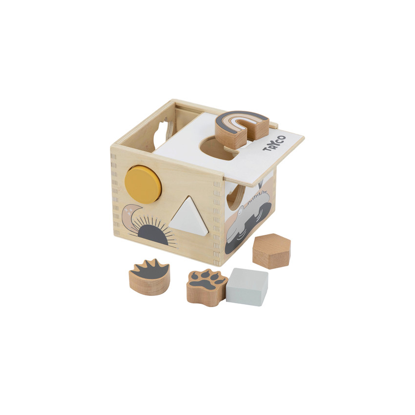 Cube d'activité en bois  