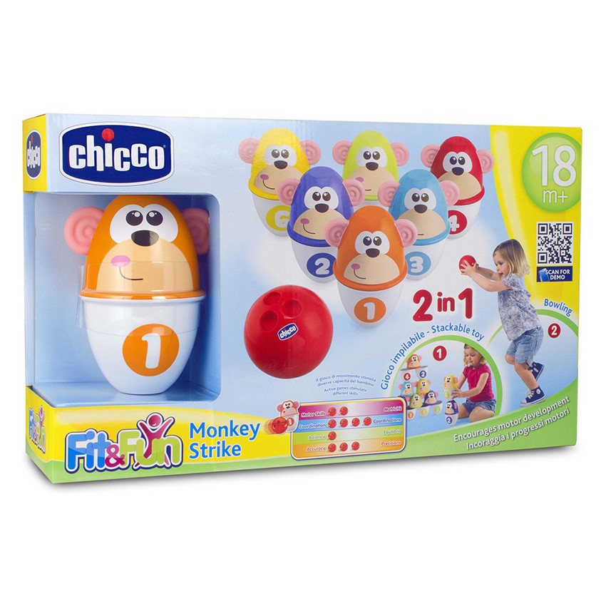 Jouet 1er âge - Bowling de la jungle 