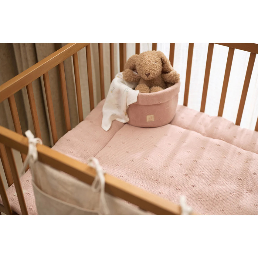 Tapis de Parc Cosy Knit 75x95cm Wild Rose 