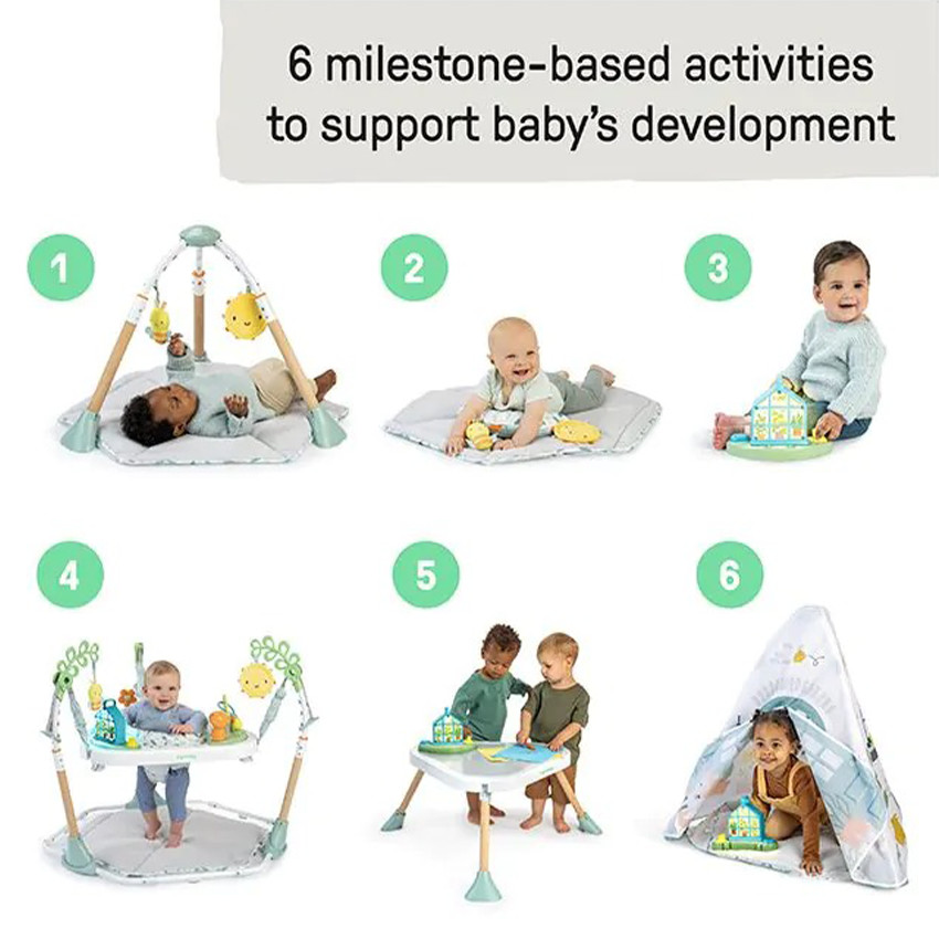Activiteitencentrum 6-in-1 Tummy To Toes 