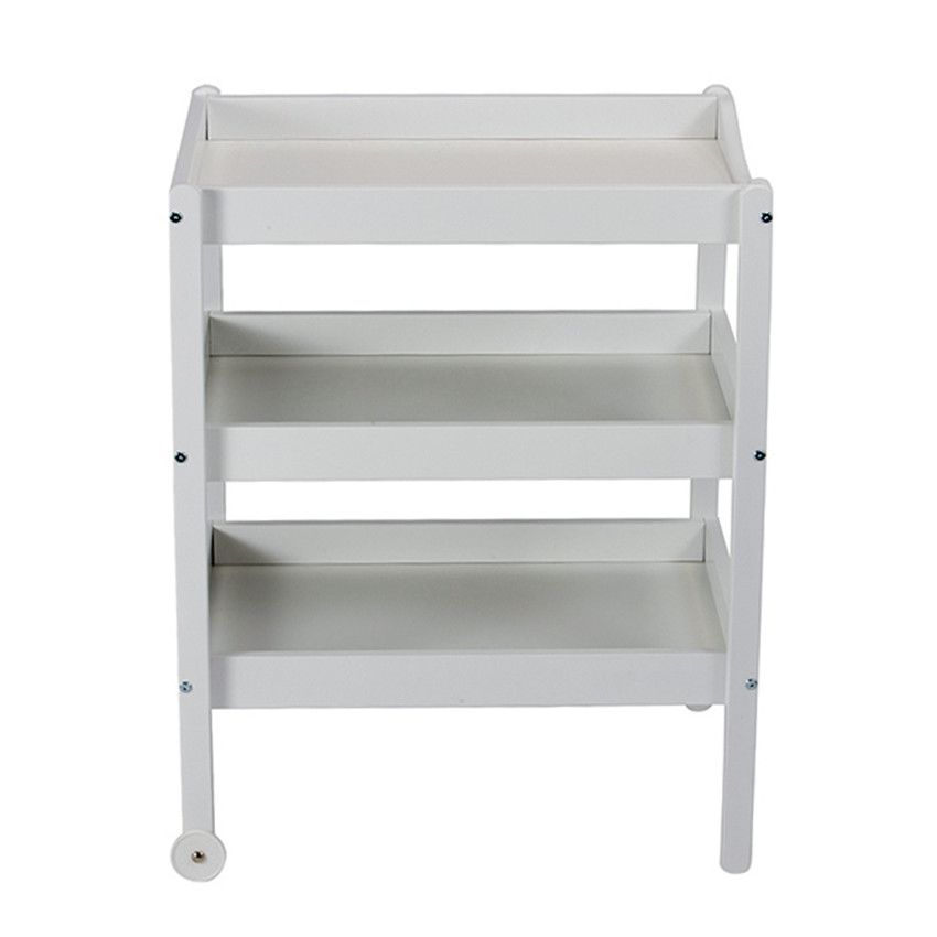 Table à langer 3 plateaux Susie - Laqué Blanc 