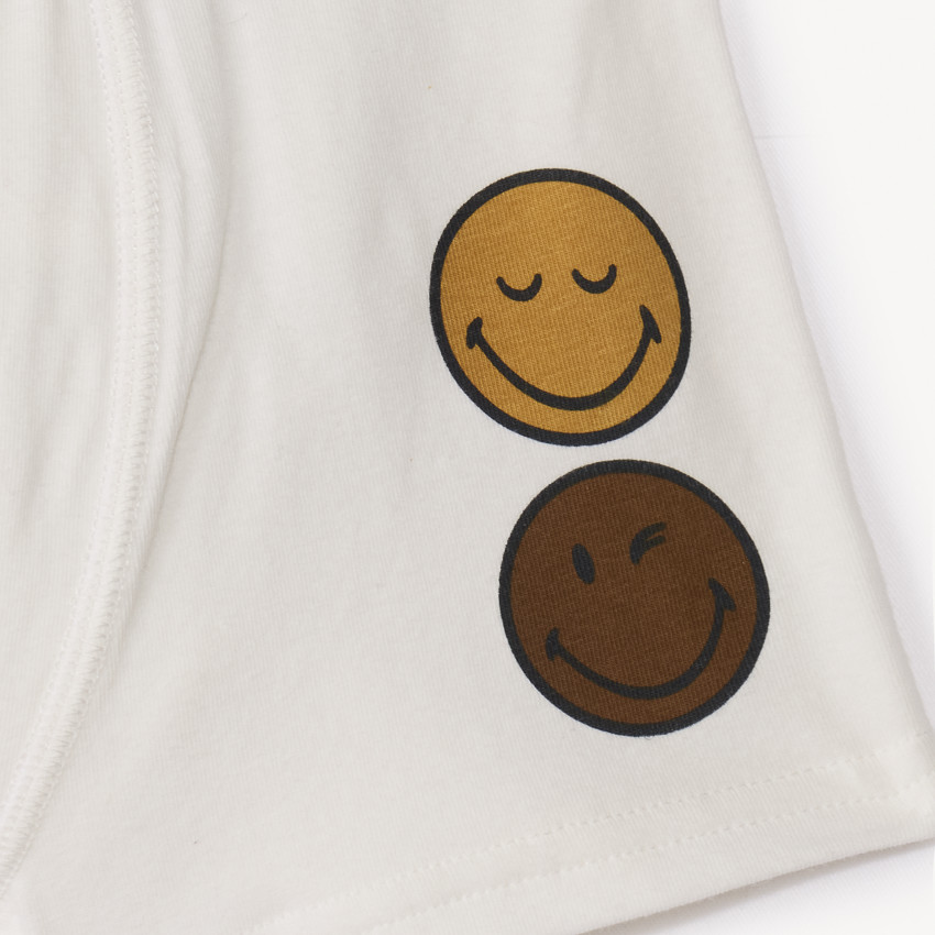 Set van 3 speelse Smiley boxershorts voor jongens 
