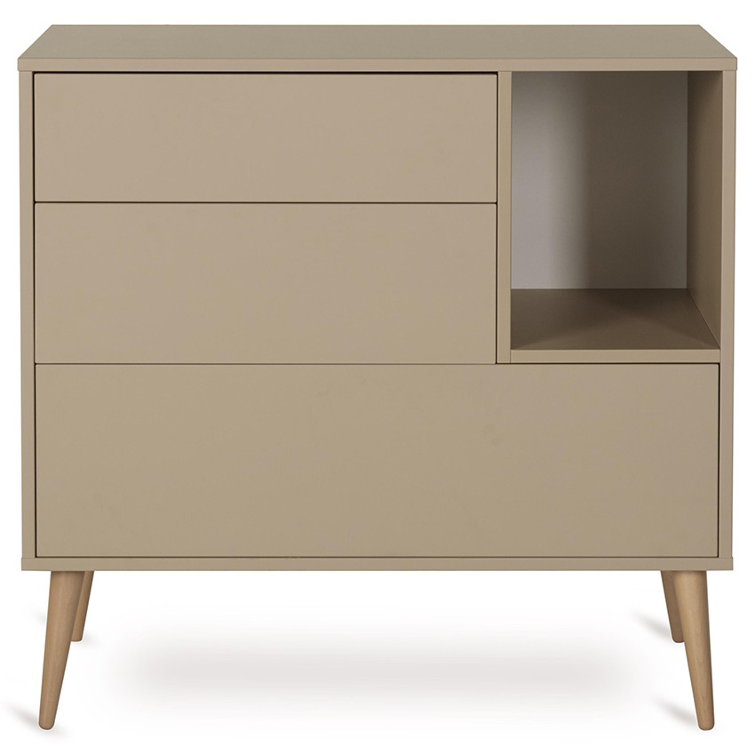 Commode 3 tiroirs Cocoon Latte 