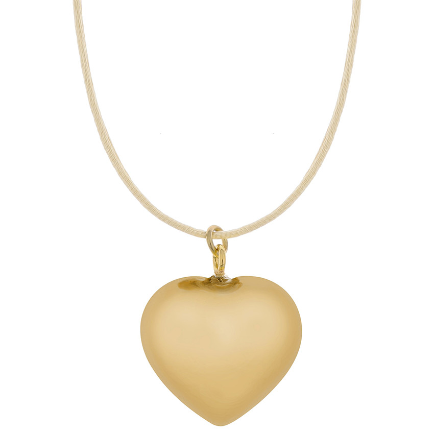Bola collier de grossesse en forme de coeur Sofie or 