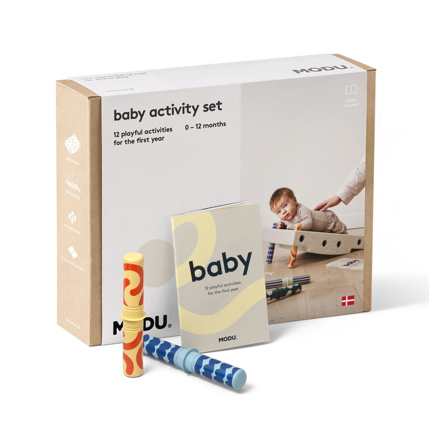 Set activiteiten voor baby's 0-12m Sand Grey/Honey 