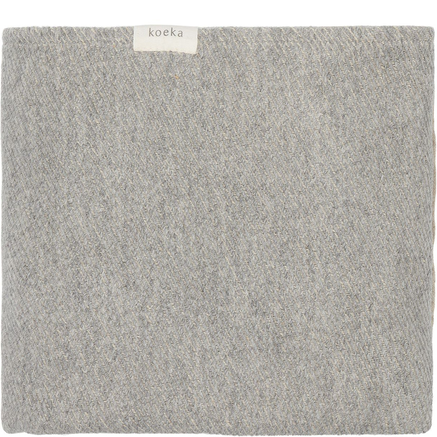 Couverture lit laine mix Toronto Soft Grey 150x100cm TOG 0.8 