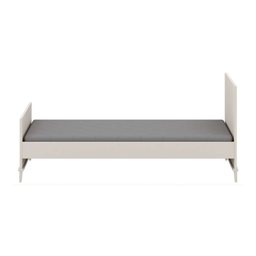Lit simple 90X200 Sister LOU Cashmere Beige 