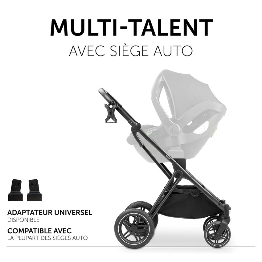Set Vision X Poussette + Nacelle Melange Beige 