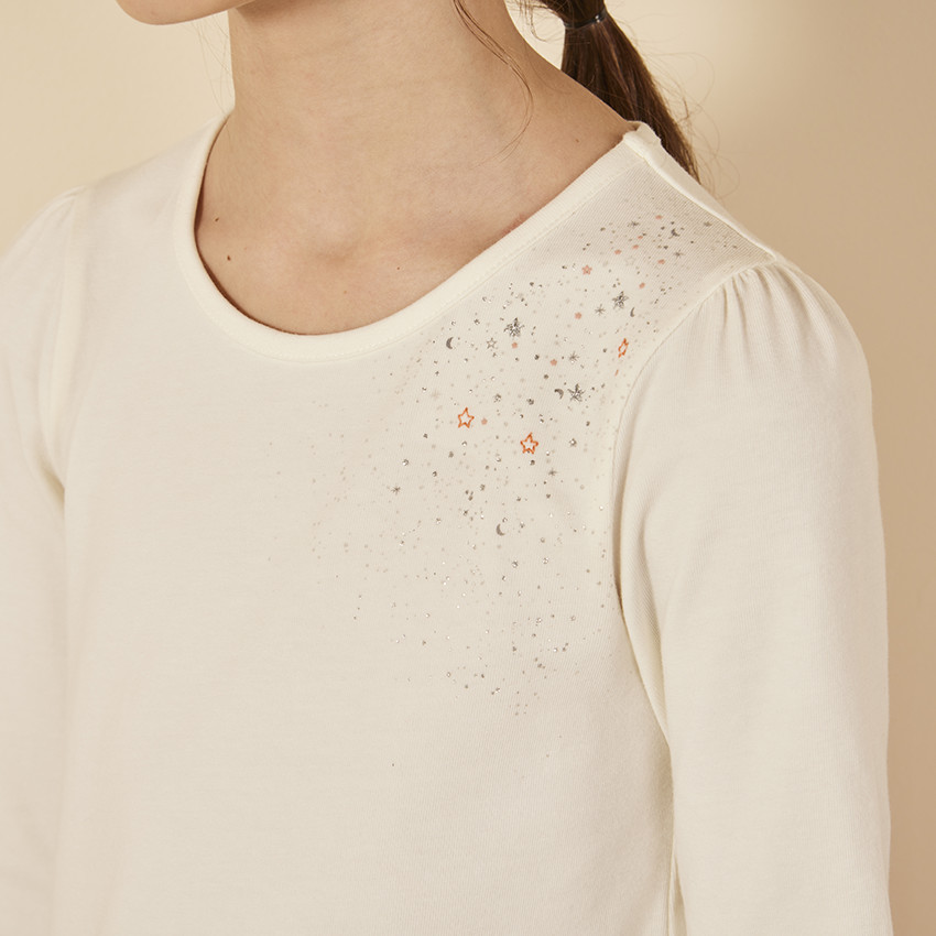 Tweekleurige bi-materiaal jurk 2-in-1 effect met tweekleurige tule voor meisjes 