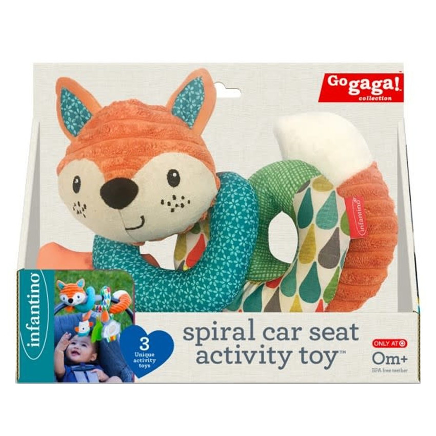 Spirale d'activités Renard - Spiral car seat activity toy 