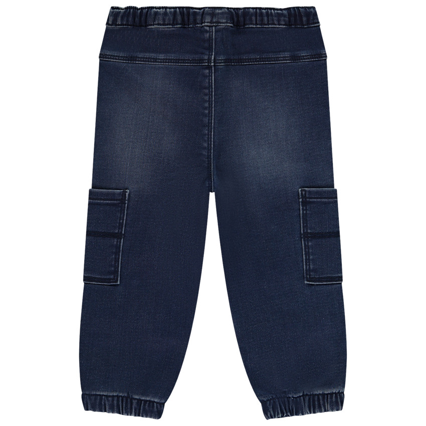 Jean parachute effet denim pour bébé garçon 