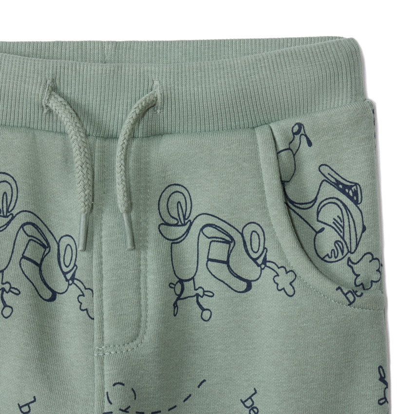 Set sweatshirt en jogging met Scoot-print voor babyjongen 