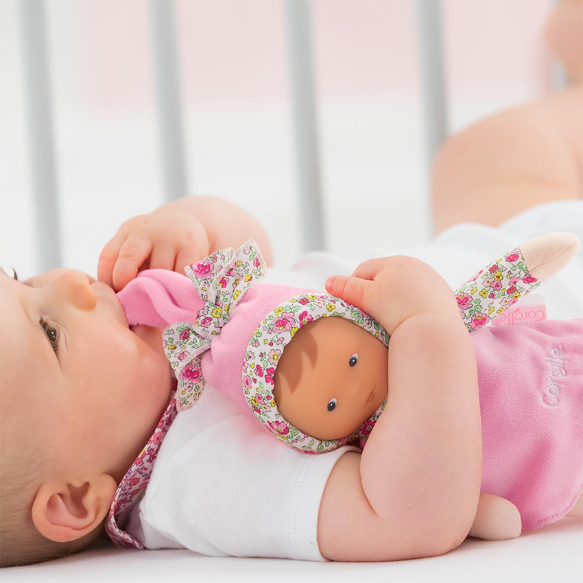 Doudou Miss Rose Jardin en Fleurs 