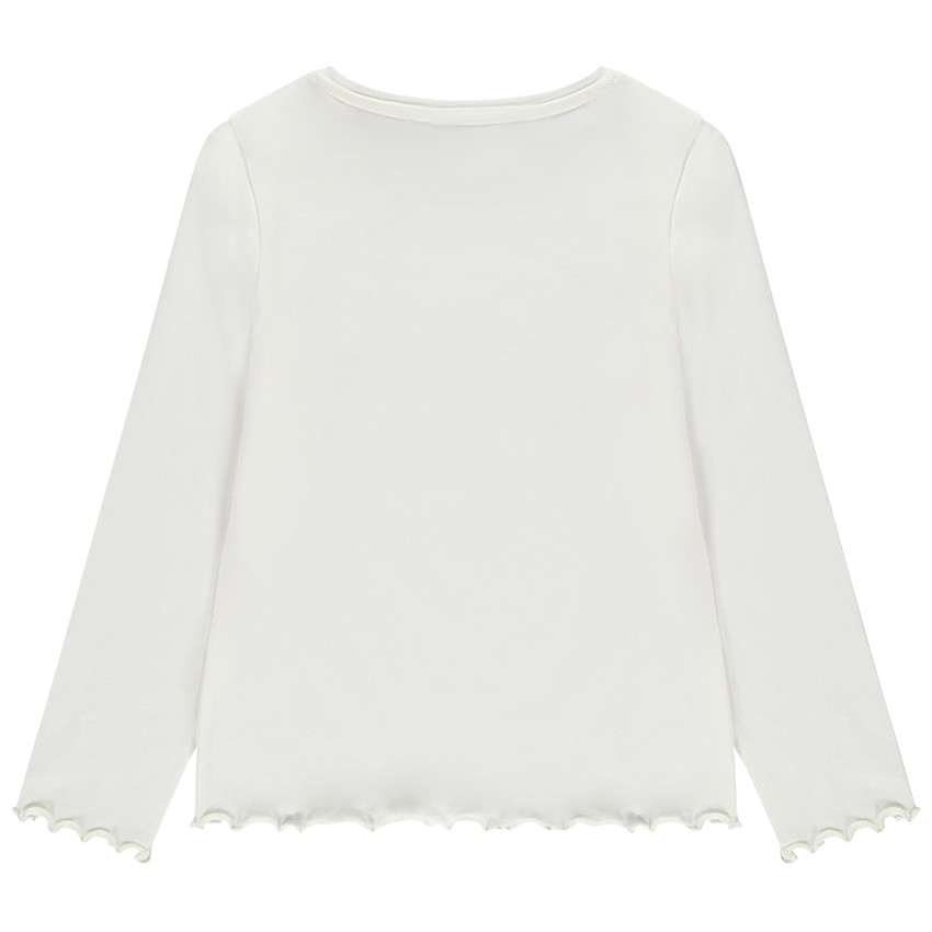 Lange mouwen T-shirt met magische pailletten in gradient voor meisjes 