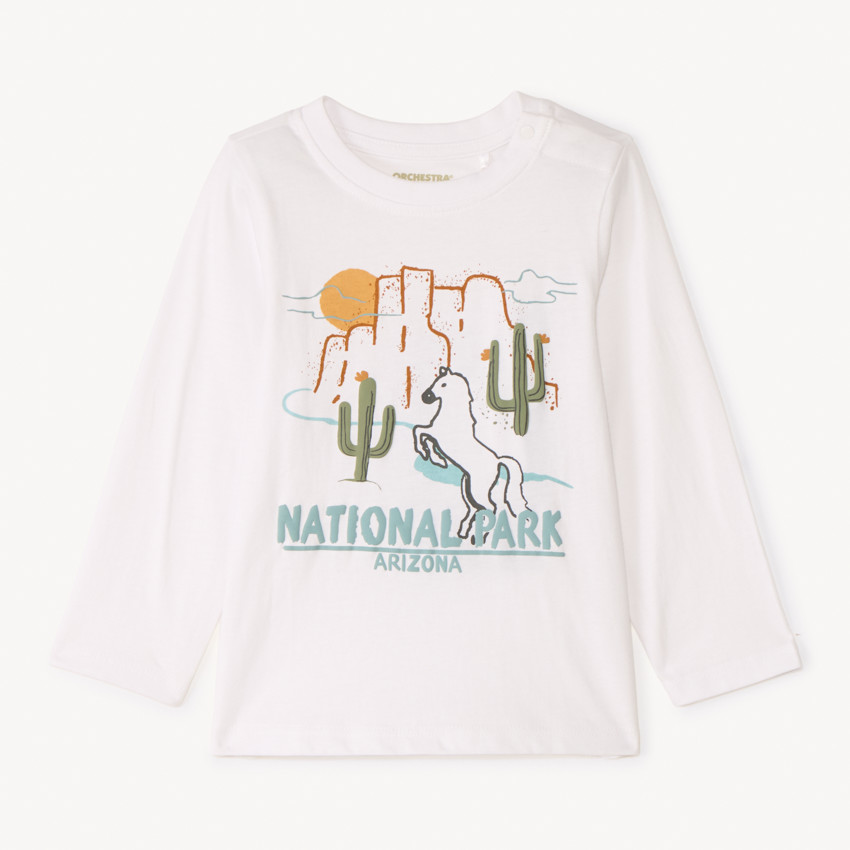 T-shirt manches longues print Arizona pour bébé garçon 