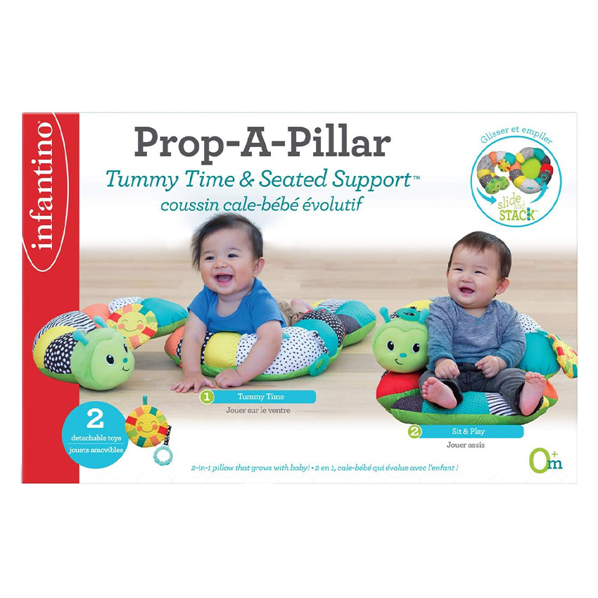 Coussin cale-bébé évolutif - Prop-a-pillar Tummy Time & Seated Support