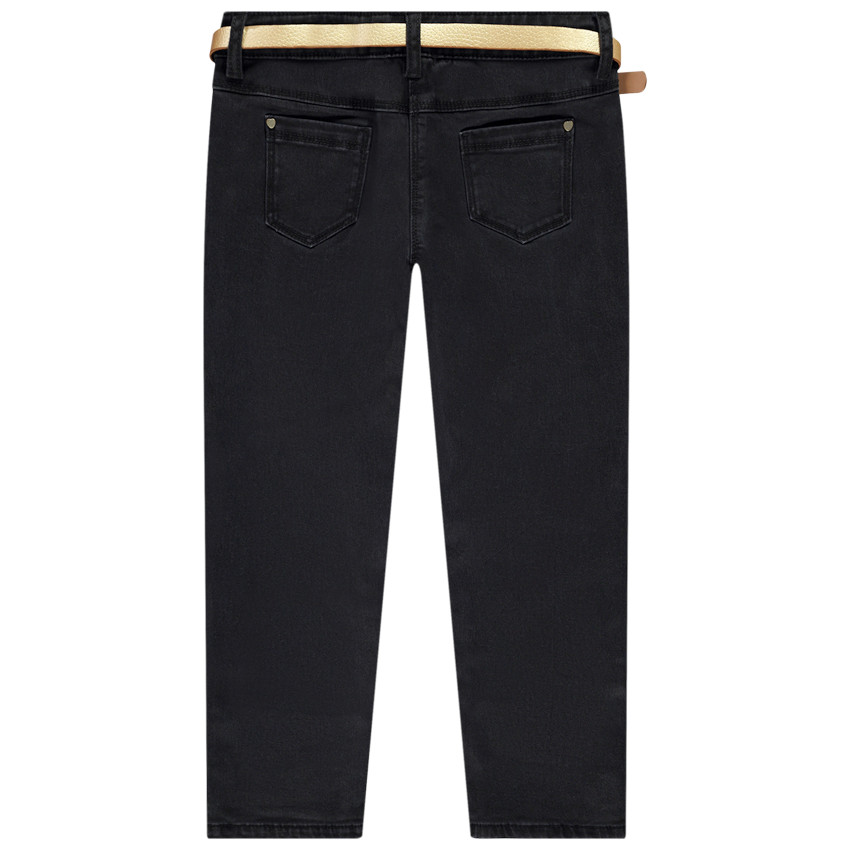 Slimme broek met afneembare riem voor meisjes 