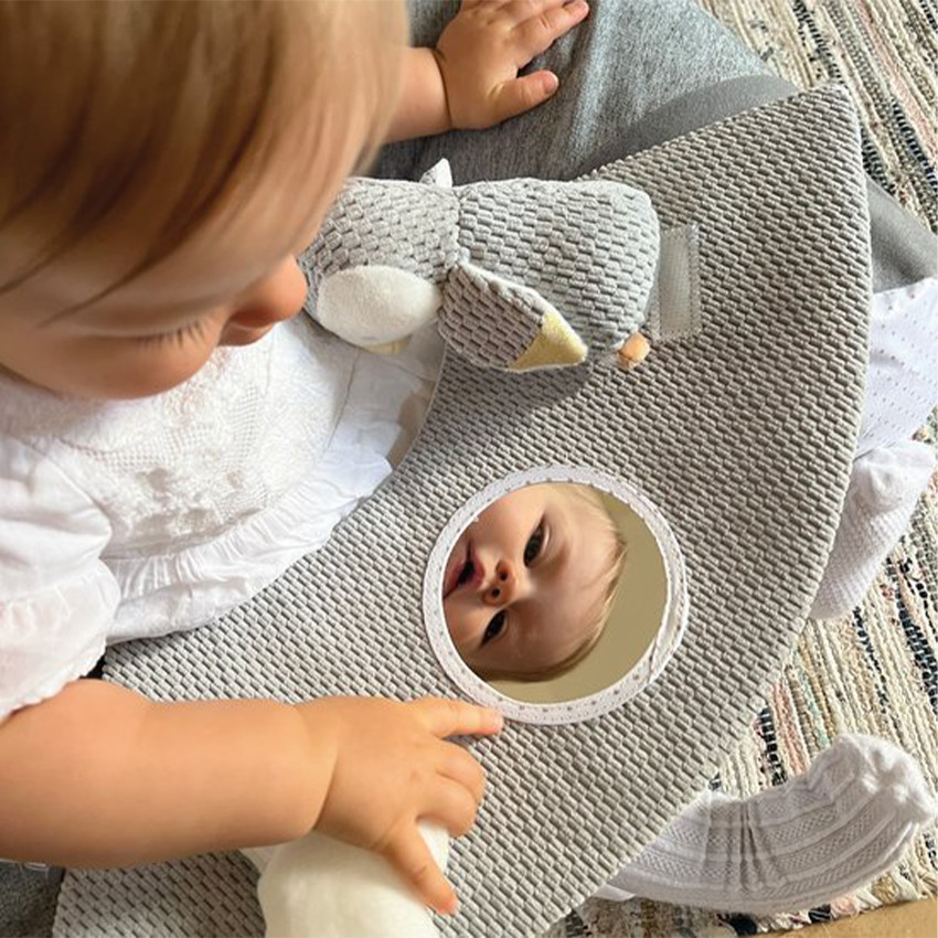 Fauteuil siège de sol gonflable Pingouin 6m+ 