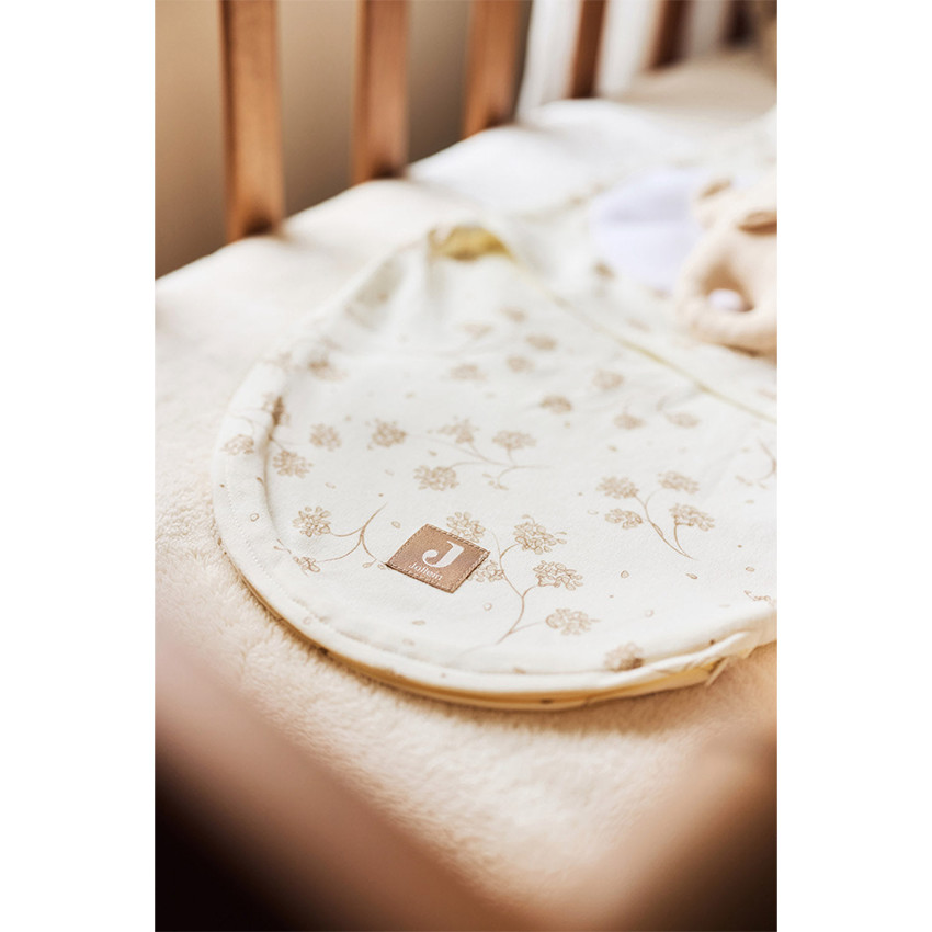 Wiegdeken 75x100cm Jersey/Sherpa Oatmeal 