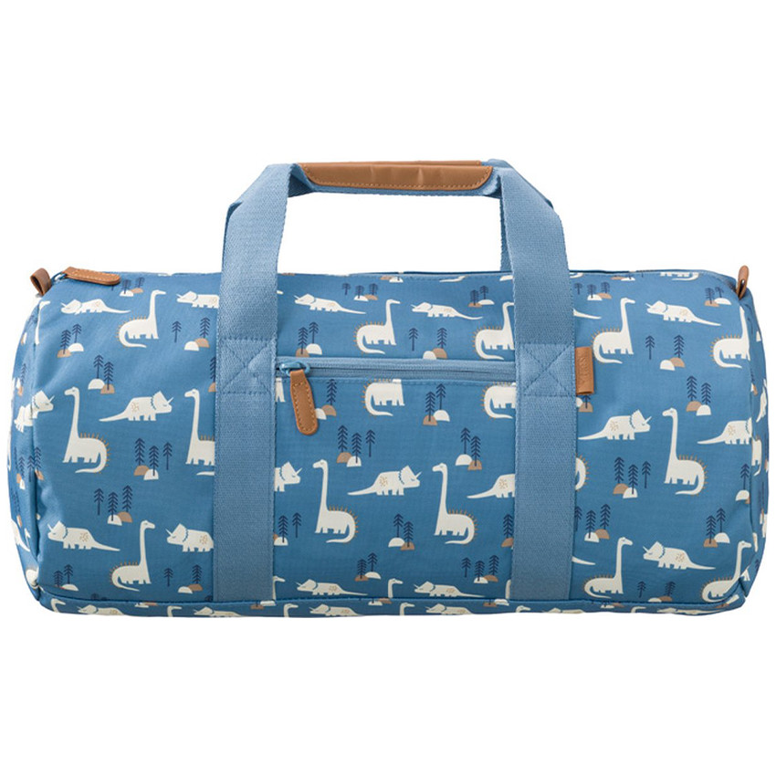Sac week-end pour enfants Petit Dino Bleu 