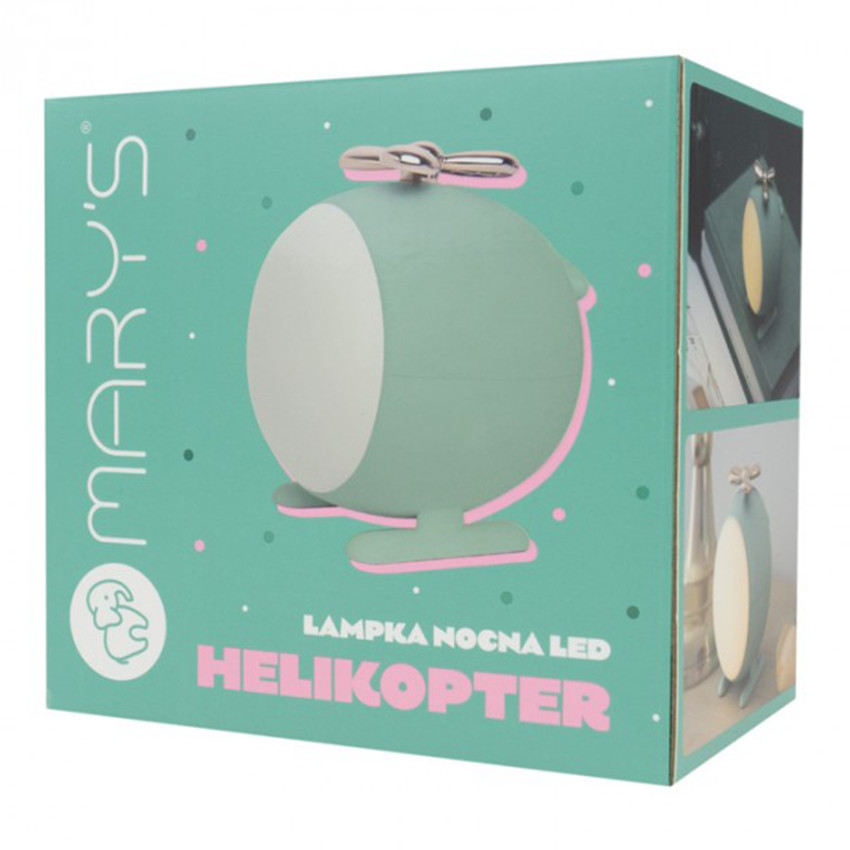 LED-nachtlampje Helikopter 