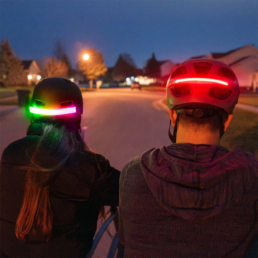 Éclairage LED Brightz pour casque de vélo Multicolor 