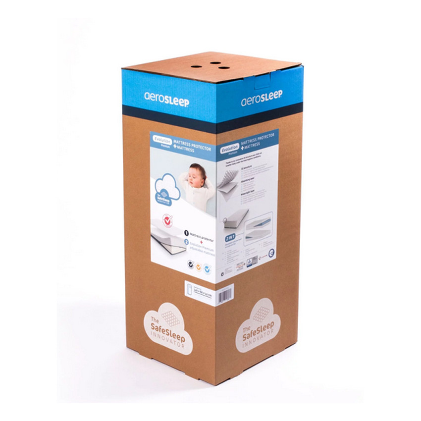 Matras + 3D matrasbeschermer Evolution Premium - 70/140 cm 