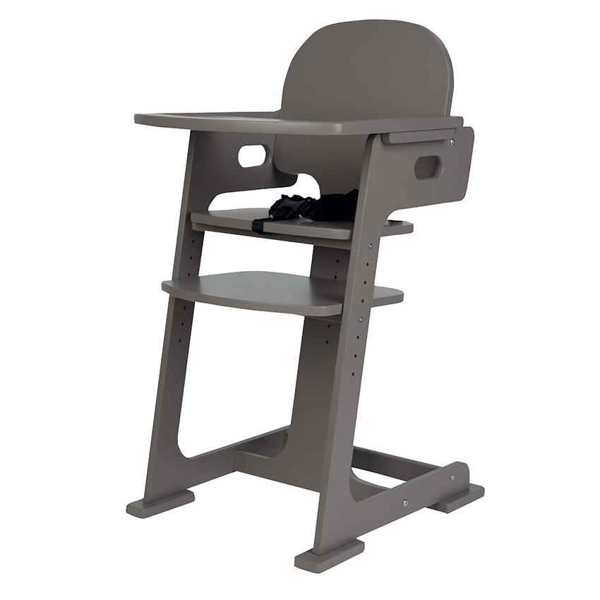Chaise haute évolutive - Taupe 