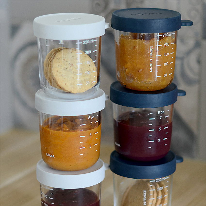 Pot de conservation en verre 250ml - Light Mist 