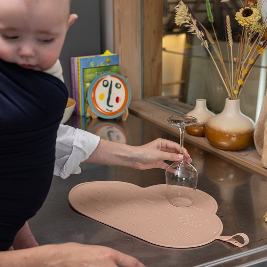 Placemat en Droogmat 2-in-1 Yummy Mat Blush 