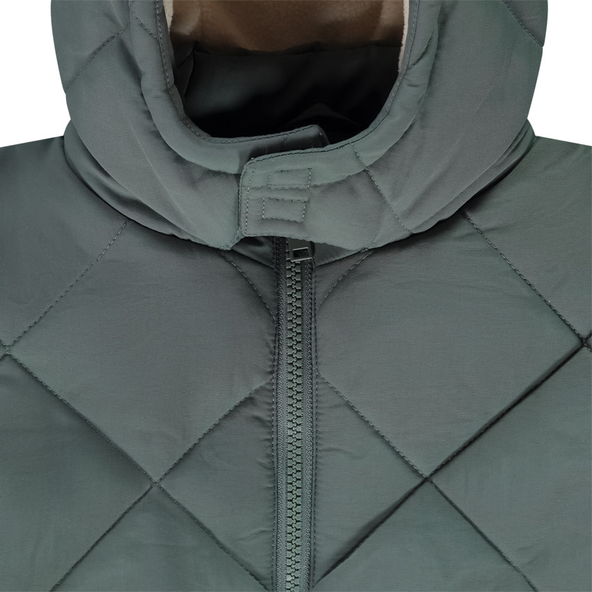 Doudoune uni en nylon avec doublure en micropolaire pour garçon  