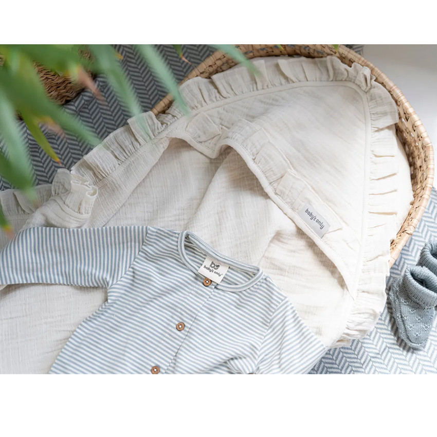 Wikkeldeken Calm - Warm linnen 75x75 cm 