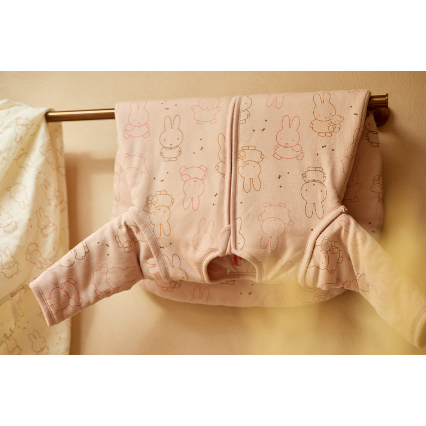 Gigoteuse à manches amovibles 110cm Miffy Moments Silk Rose  