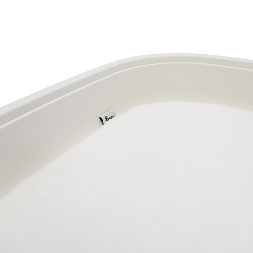 Housse de matelas à langer Blanc 