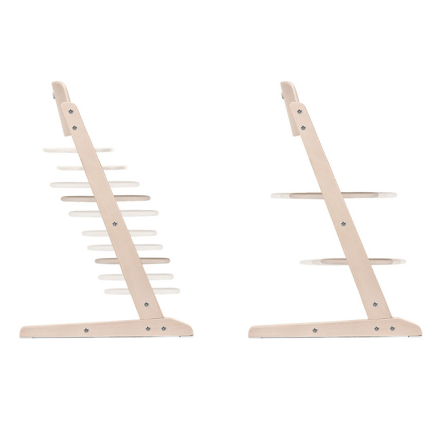 Hoge kinderstoel Iris 3-in-1 All White 